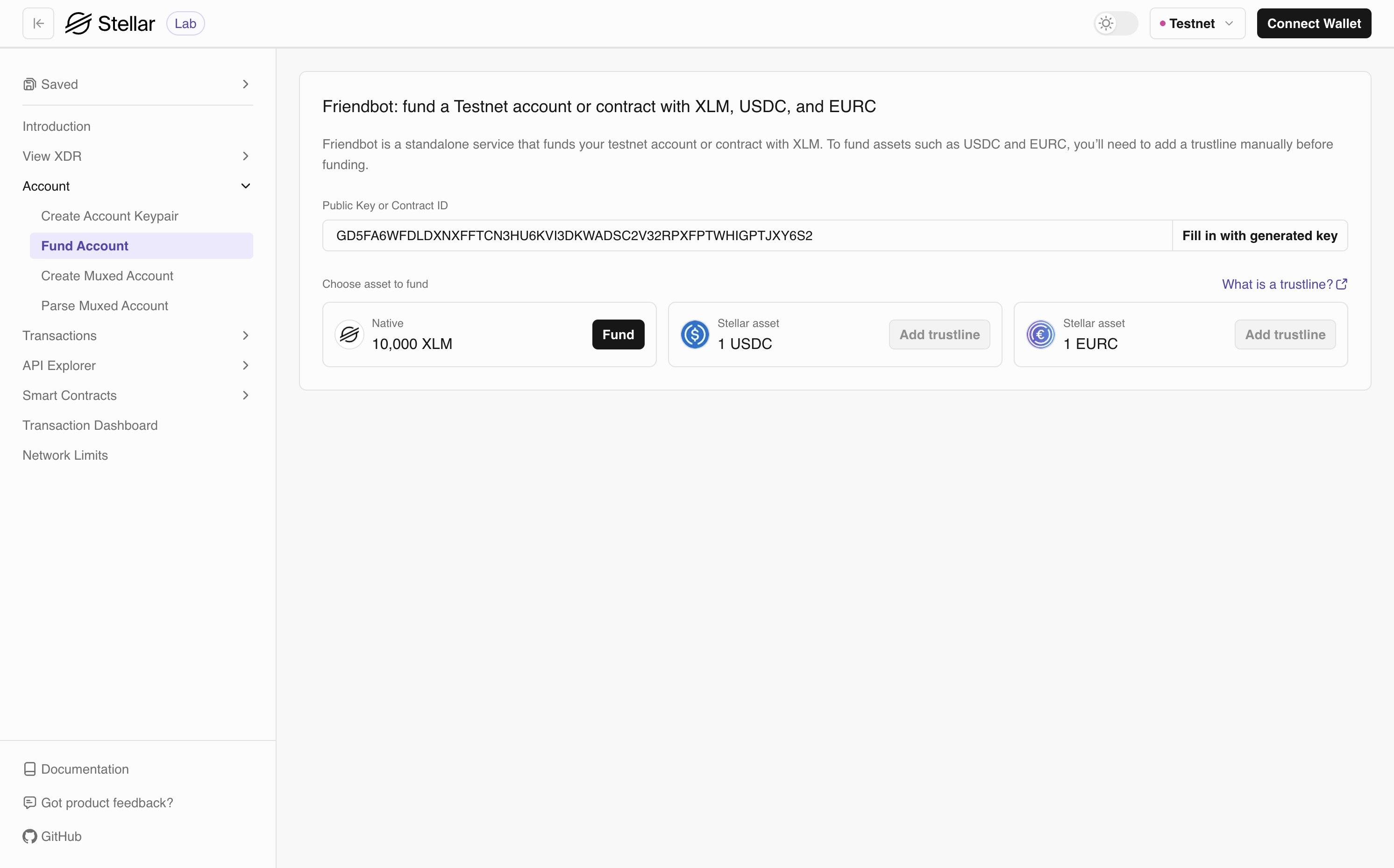Lab: Fund Account